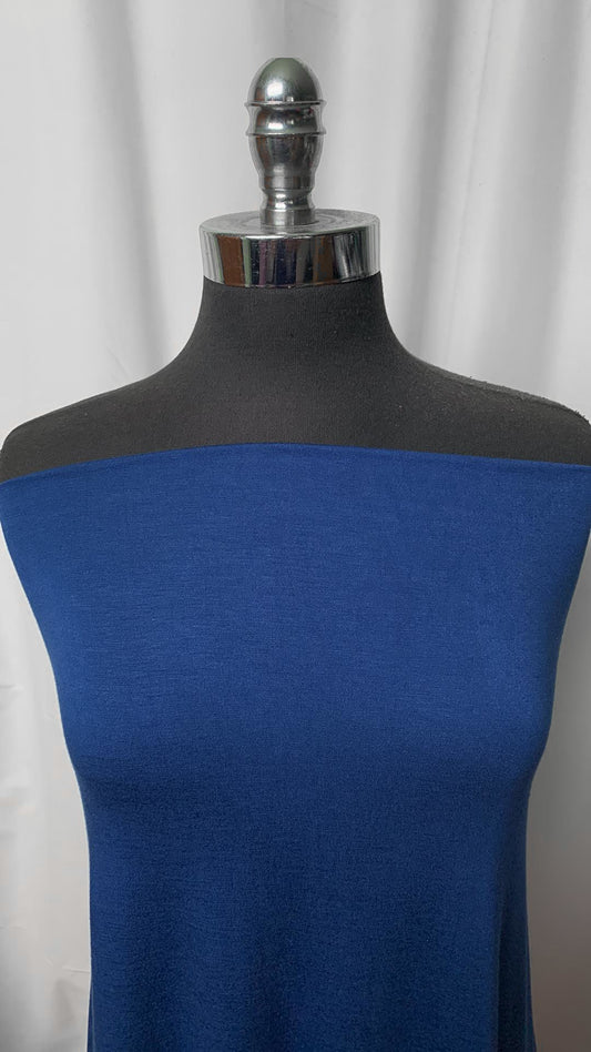 Deep Royal - Modal Spandex Jersey - By the Yard