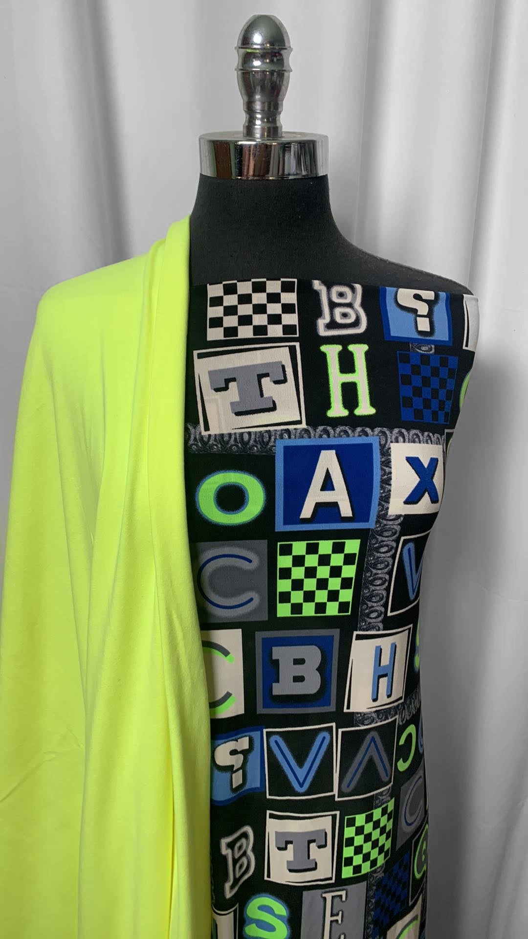 NEON/LETTERS BUNDLE : 2YD Neon C/S & 2YD Letters ITY : A2417