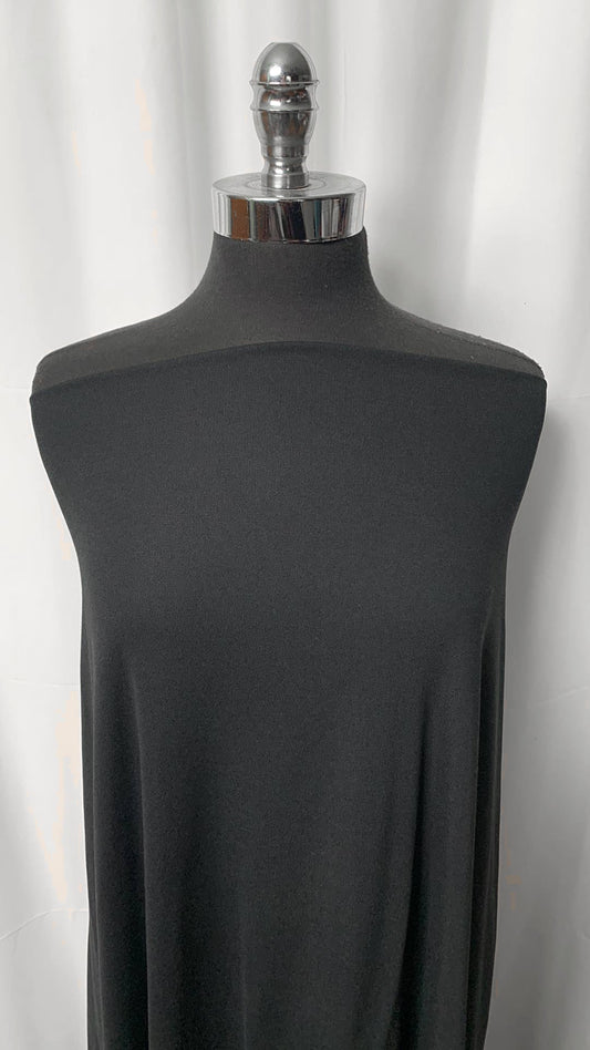 Black 2-Tone - Ribbed Performance - 2 Yard Cut
