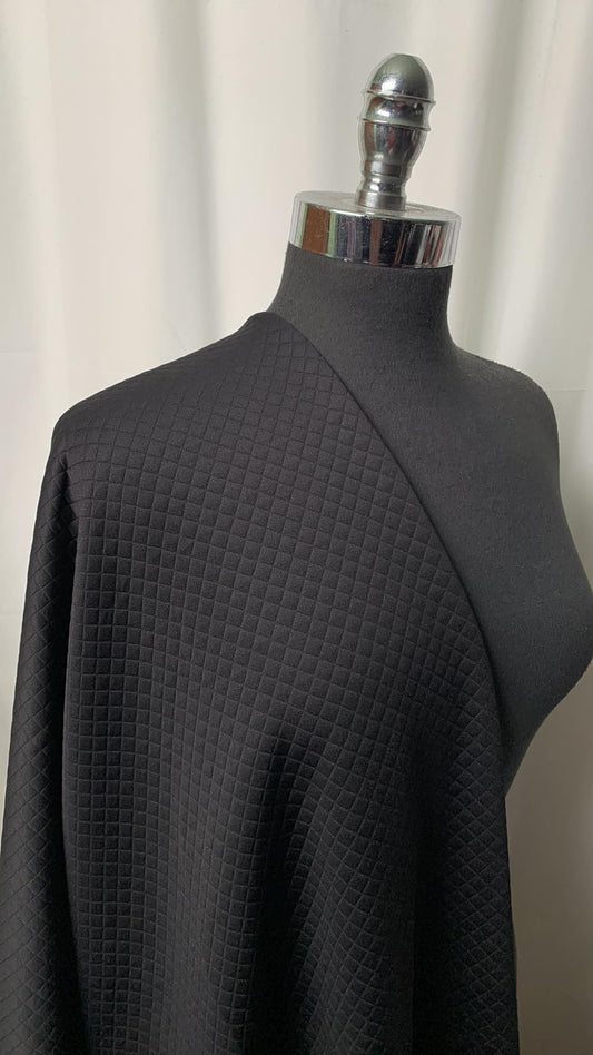 Black - Quilted - 2 Yard Cut