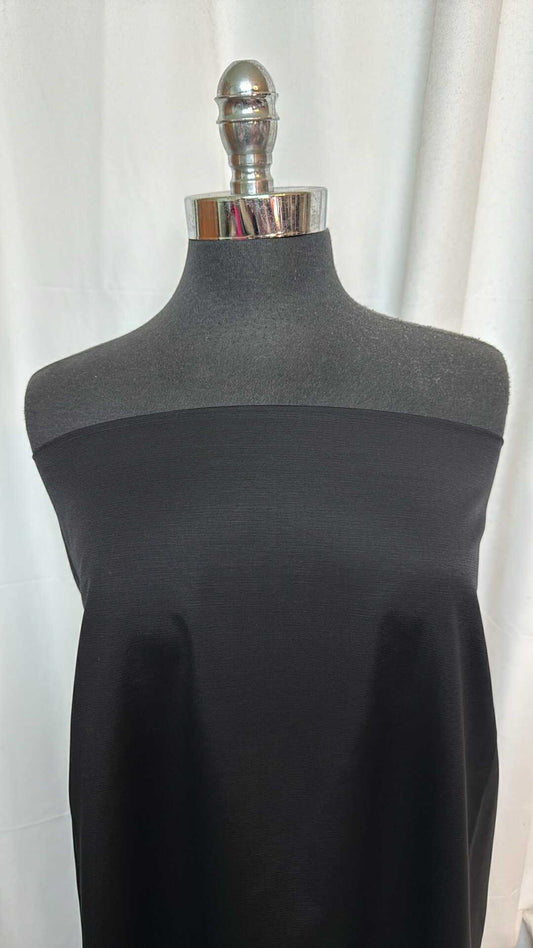 Black - Taffeta - 2 Yard Cut