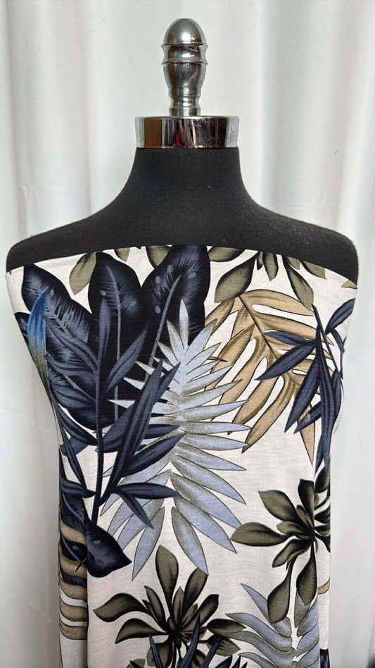 Large Fronds - Bulgari - 3 Yard Cut