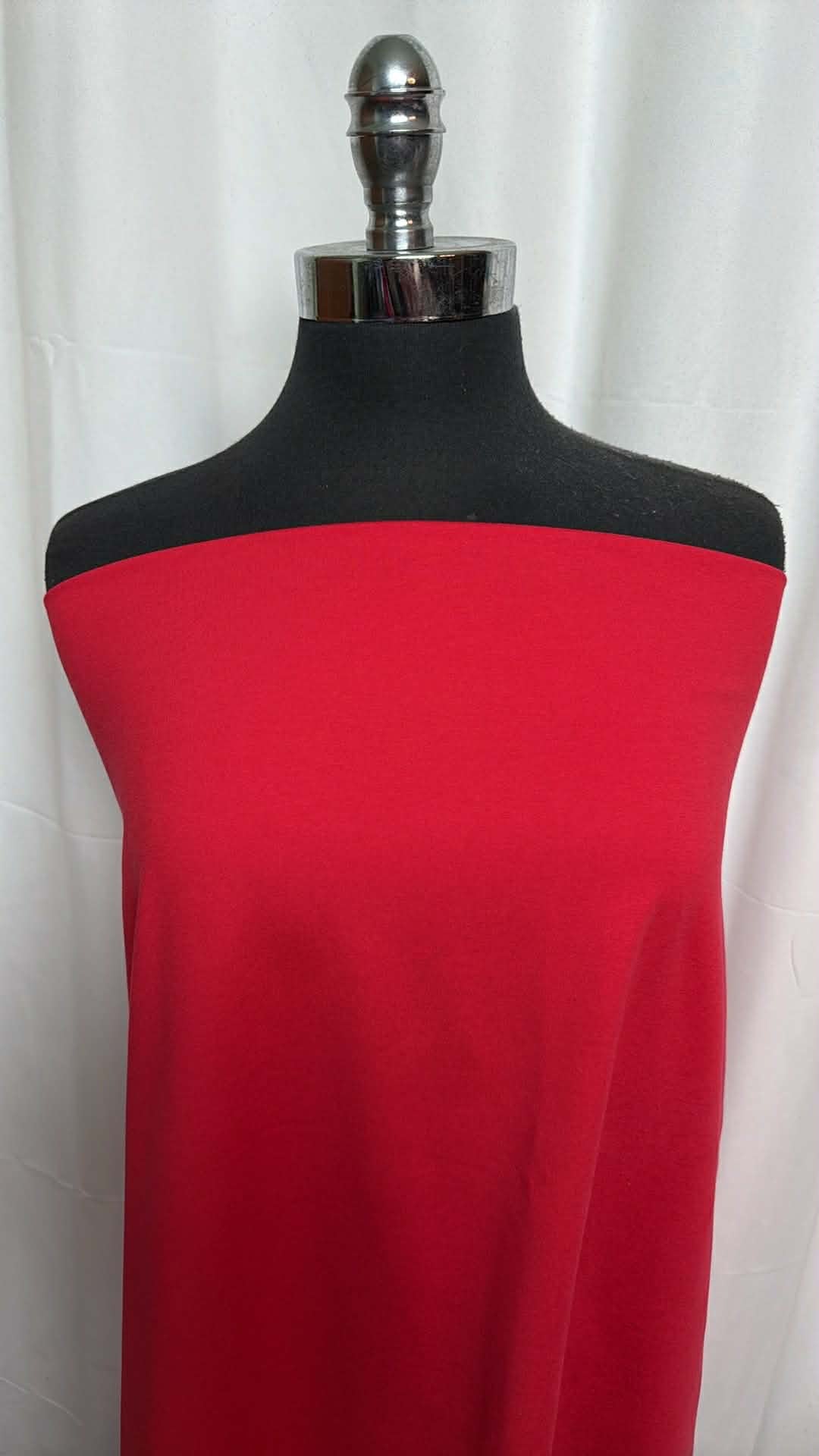 Candy Apple Red - Peached Performance - By the 1/2 Yard