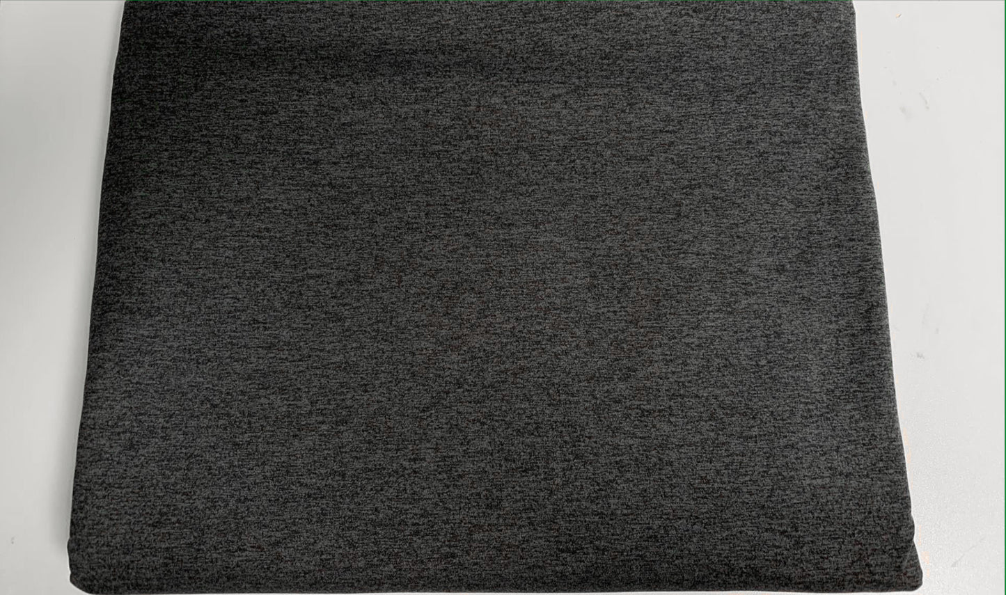 Charcoal 2-Tone Peached Performance - By the 1/2 Yard