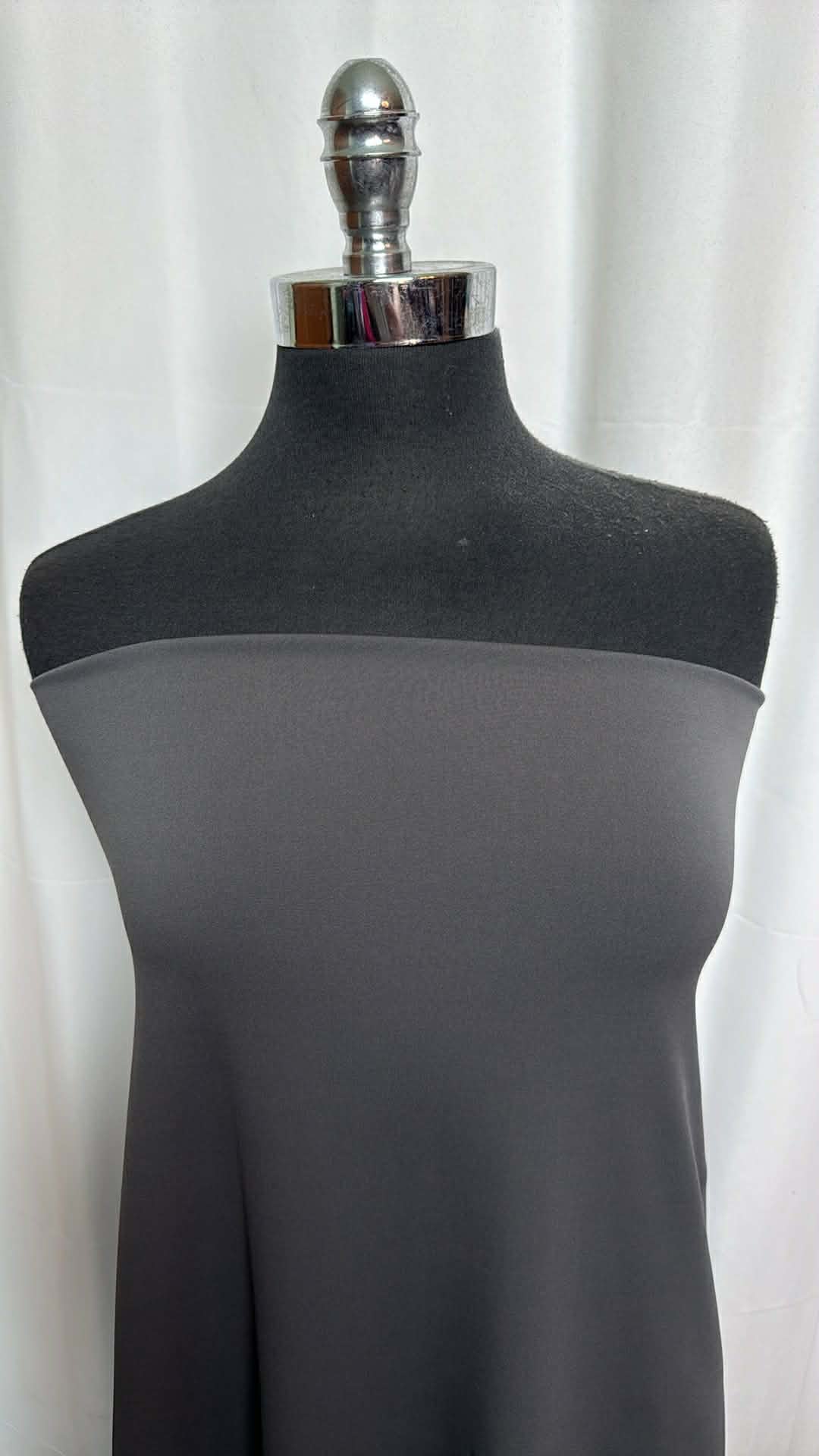 Charcoal - Yoga Performance - 2 Yard Cut