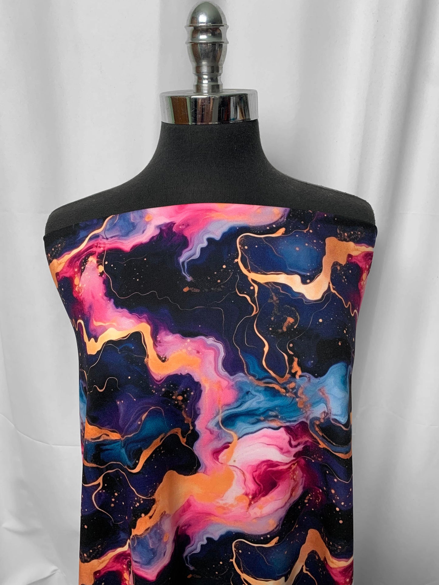 Cosmic Fluid - Peached Performance - 2 Yard Cut