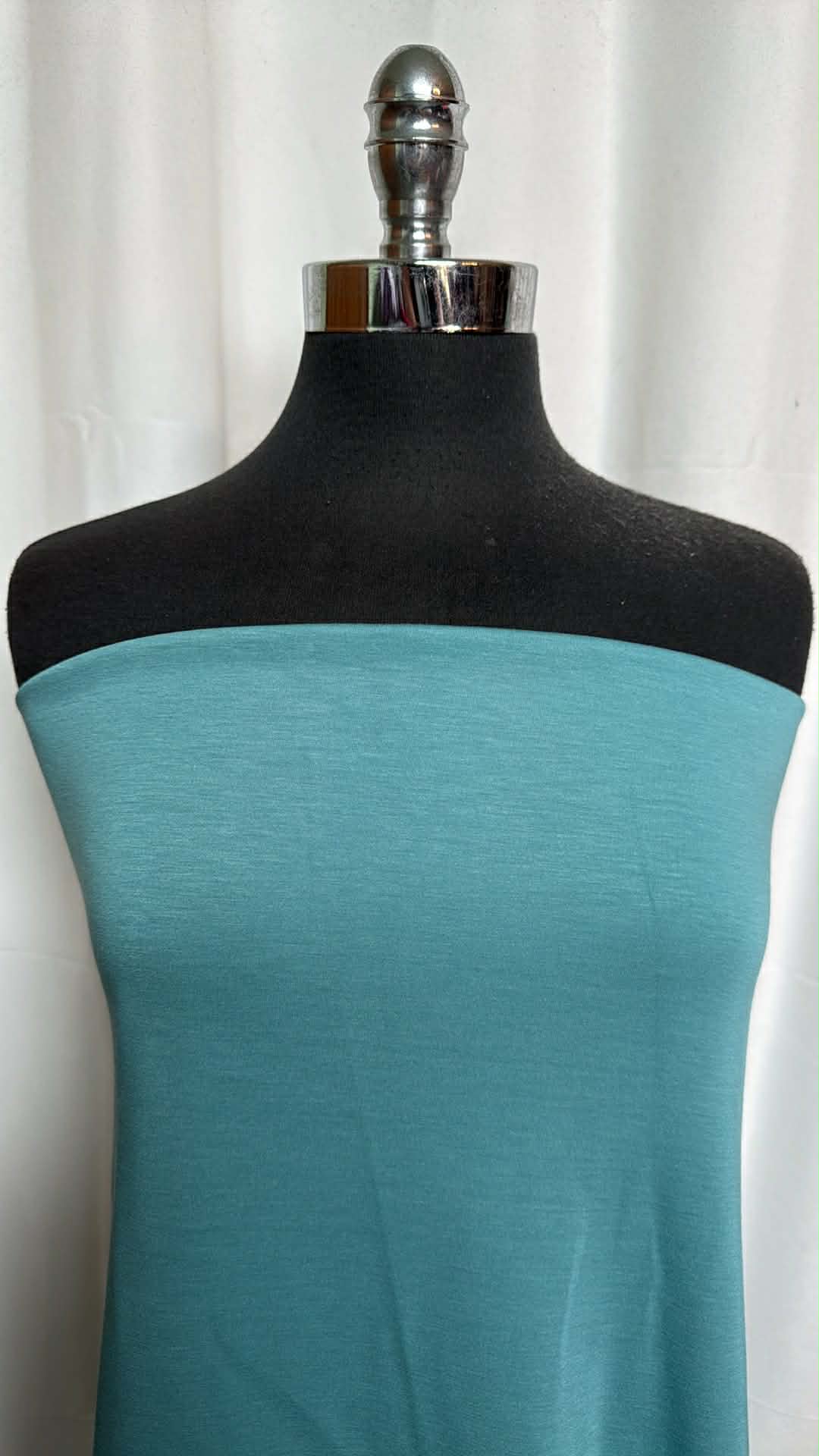 Soft Teal - Cupro Scuba - 2 Yard Cut