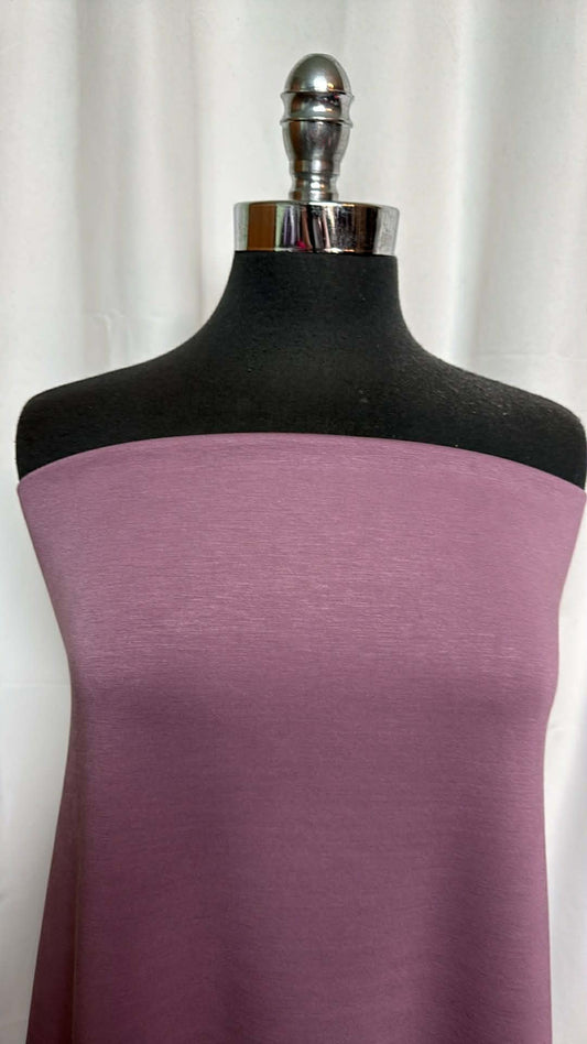 Dusty Mauve - Cupro Scuba - 2 Yard Cut