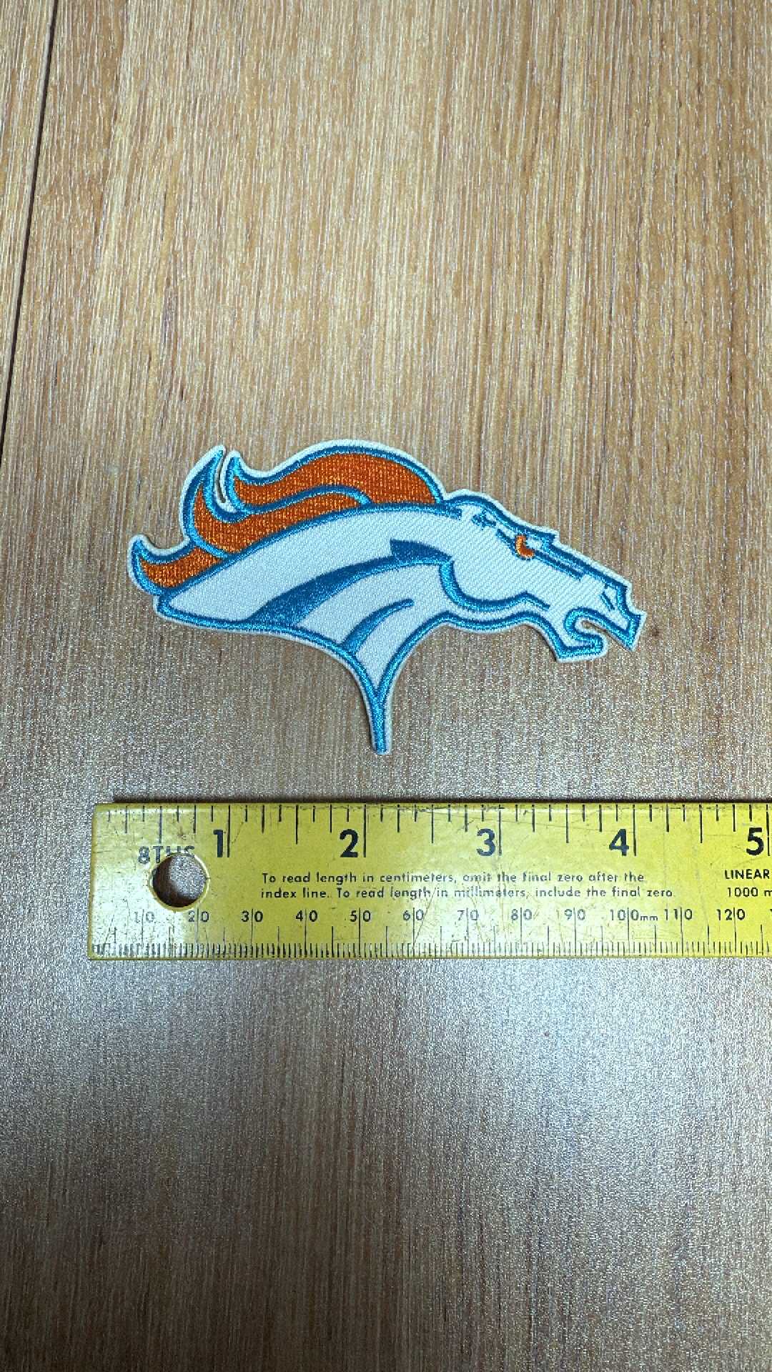 Broncos - IRON-ON Embroidered Patch - Sold Individually
