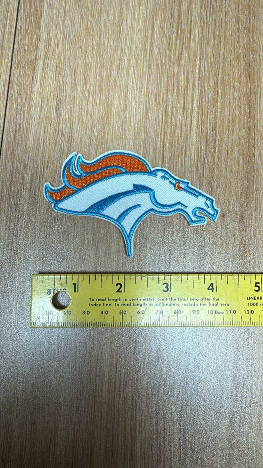 Broncos - IRON-ON Embroidered Patch - Sold Individually
