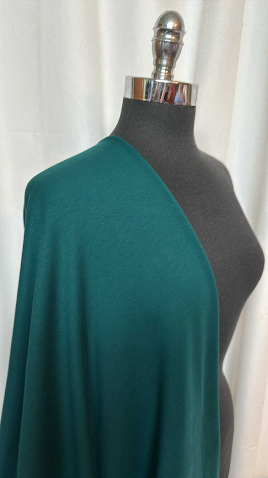Emerald - Cotton/Spandex French Terry - By the Yard