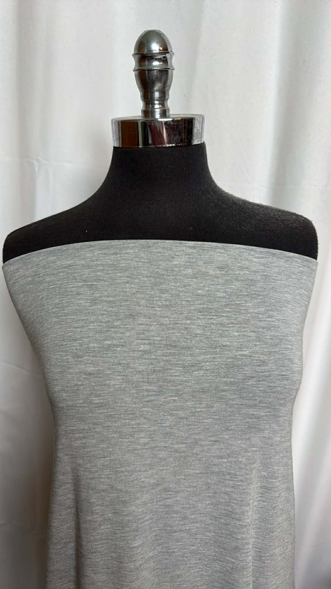 Heather Grey - Modal/Spandex - 2 Yard Cut