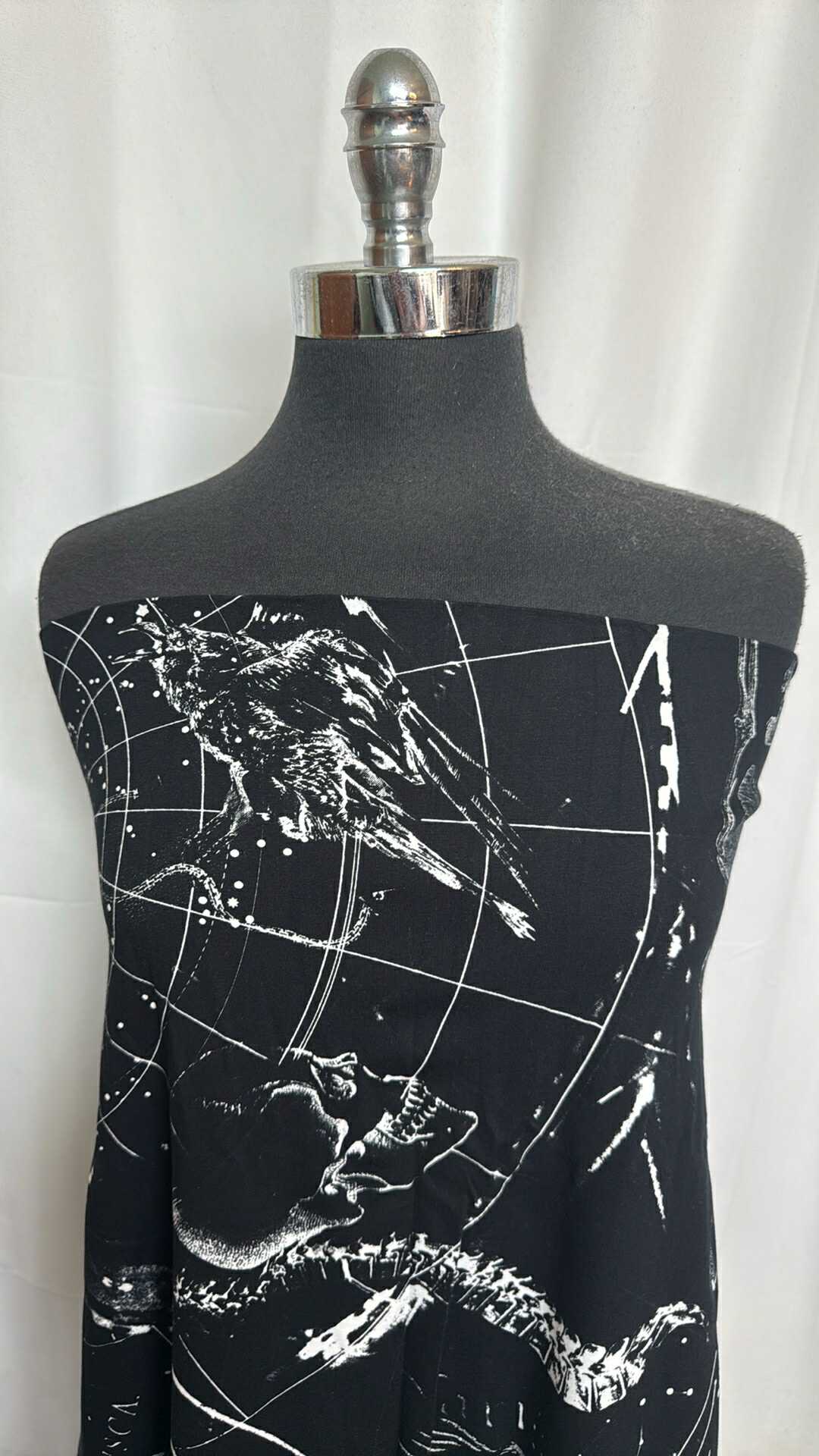 X-Ray - Heavy Cotton Spandex - 2 Yard Cut