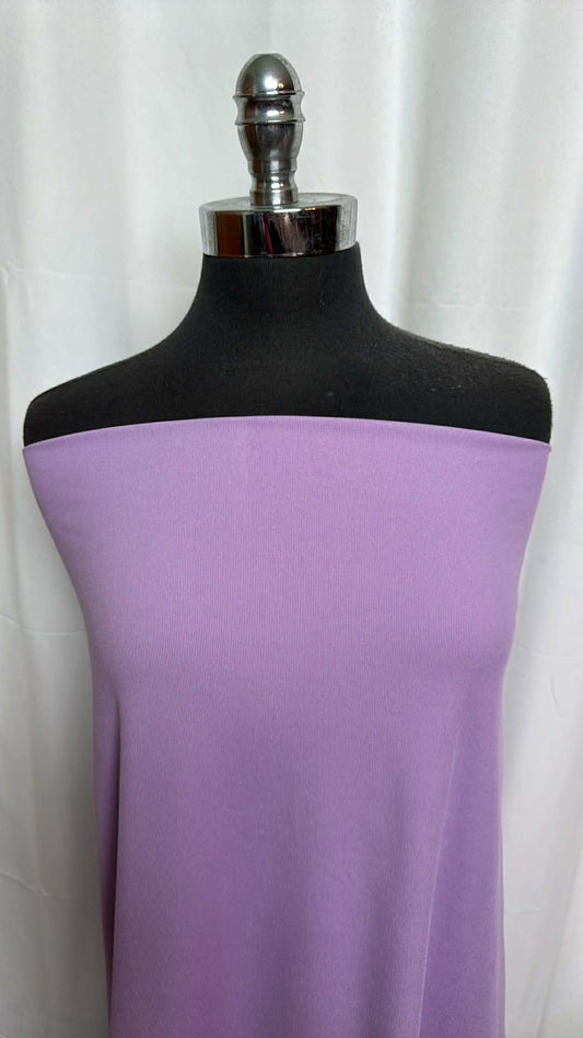 Lilac Petal - Peached Performance Rib - By the Yard