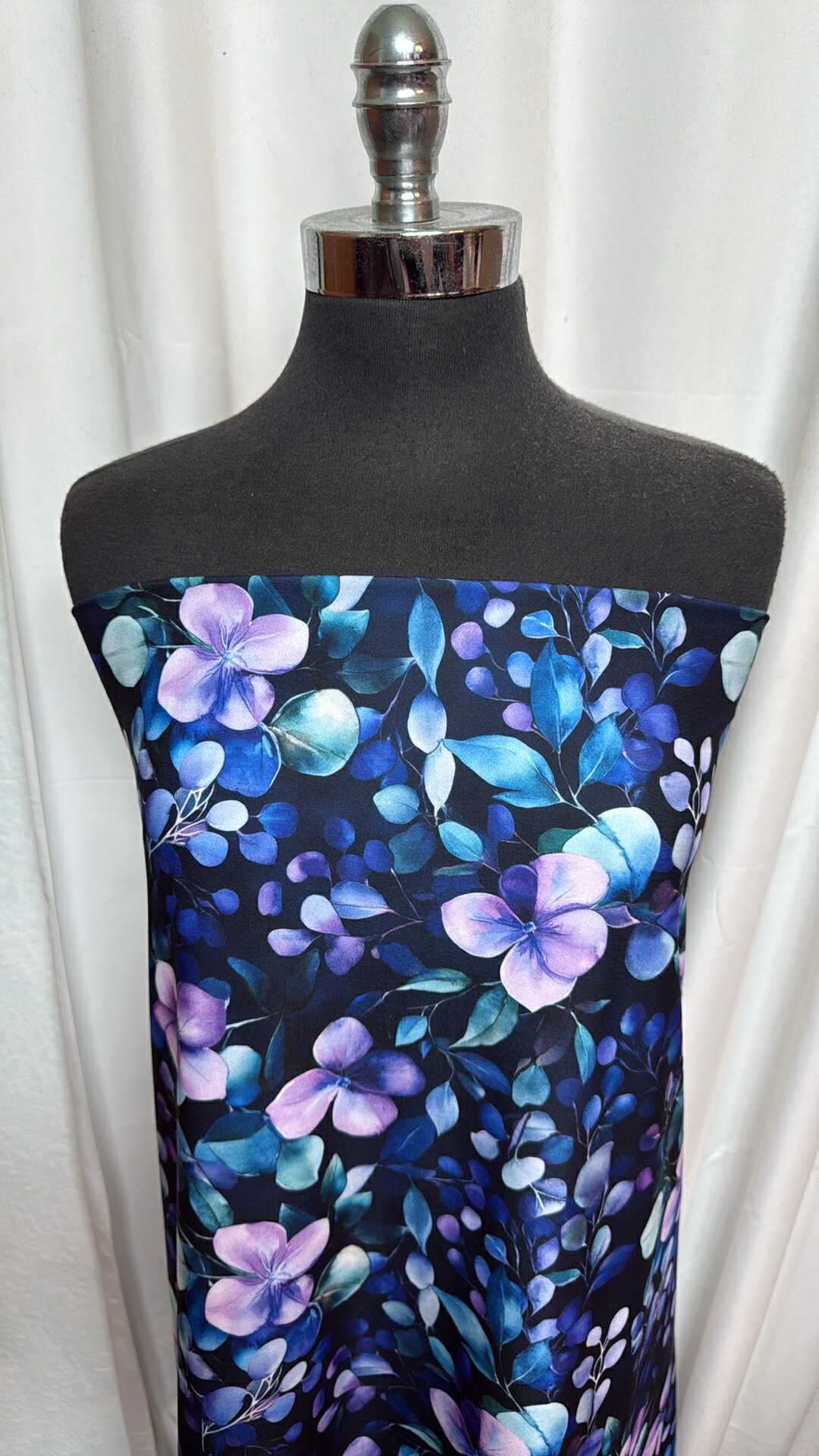 Lunar Garden - Poly/Spandex Single Brushed Performance - 3 Yard Cut