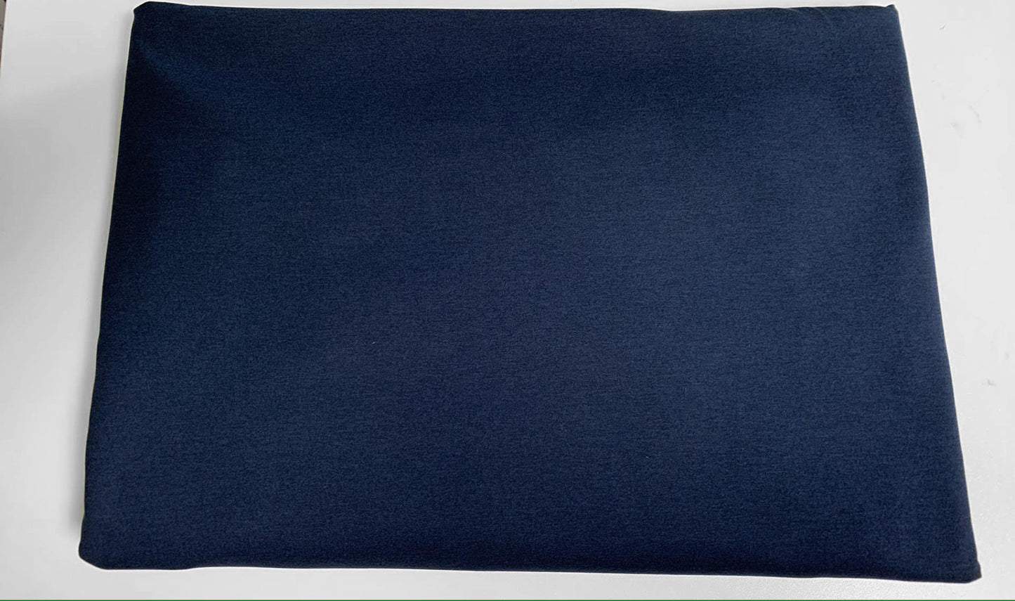 Navy Peached Performance - By the 1/2 Yard