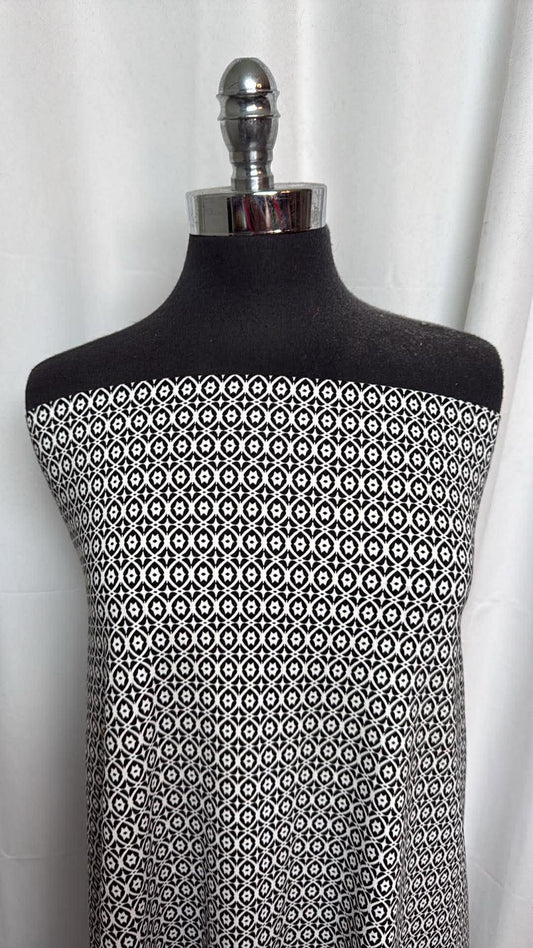 Small Geo - Nylon/Spandex Swim - 2 Yard Cut