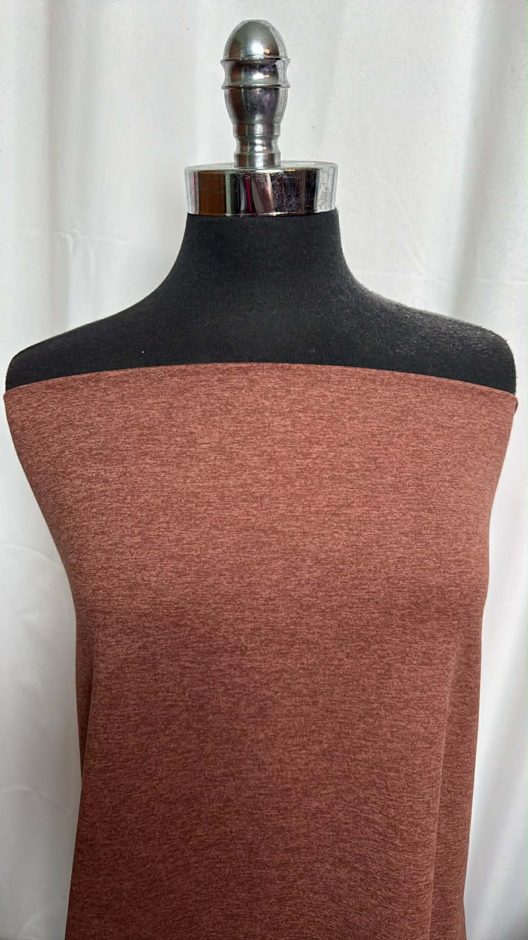 Nutmeg/Cognac - Mid-Weight Peached Performance - 2 Yard Cut