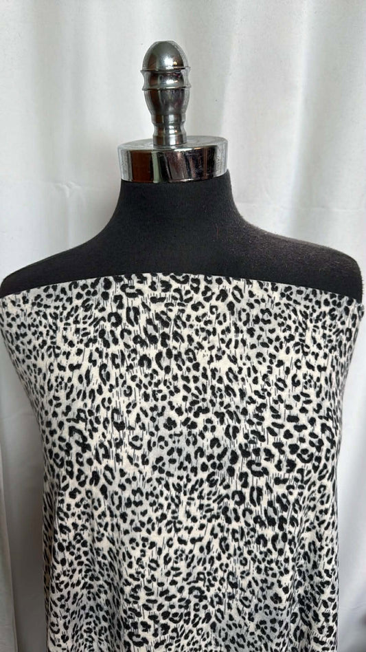 Leopard - Brushed-Face PRS Jersey - 2 Yard Cut