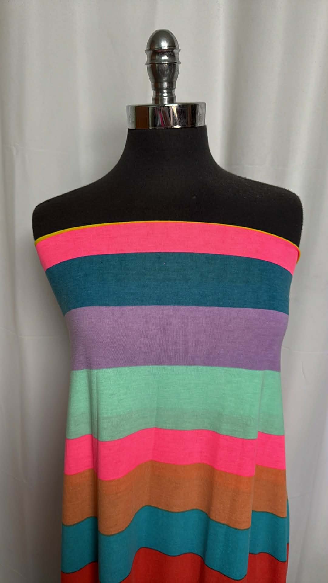 Multi Wide Stripe - PRS French Terry - 2 Yard Cut