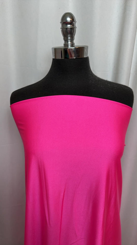 Pink Shimmer - Nylon/Spandex - 2 Yard Cut