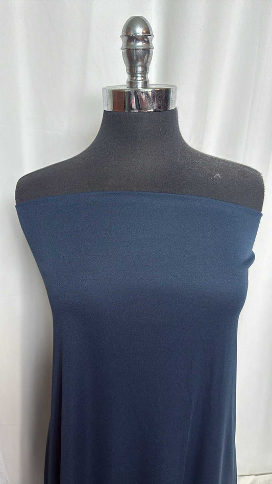Navy - Poly Interlock Lining - 2 Yard Cut