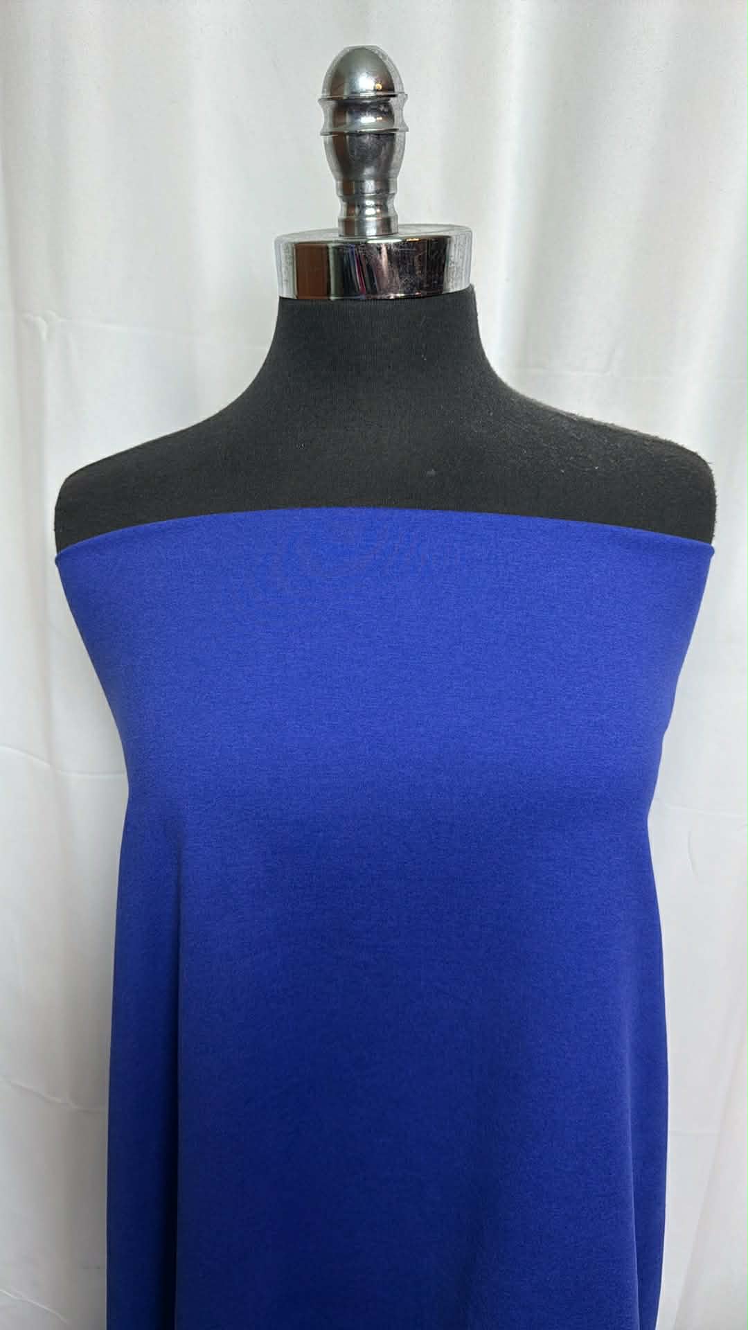 Royal Blue Pop - Peached Performance - By the 1/2 Yard