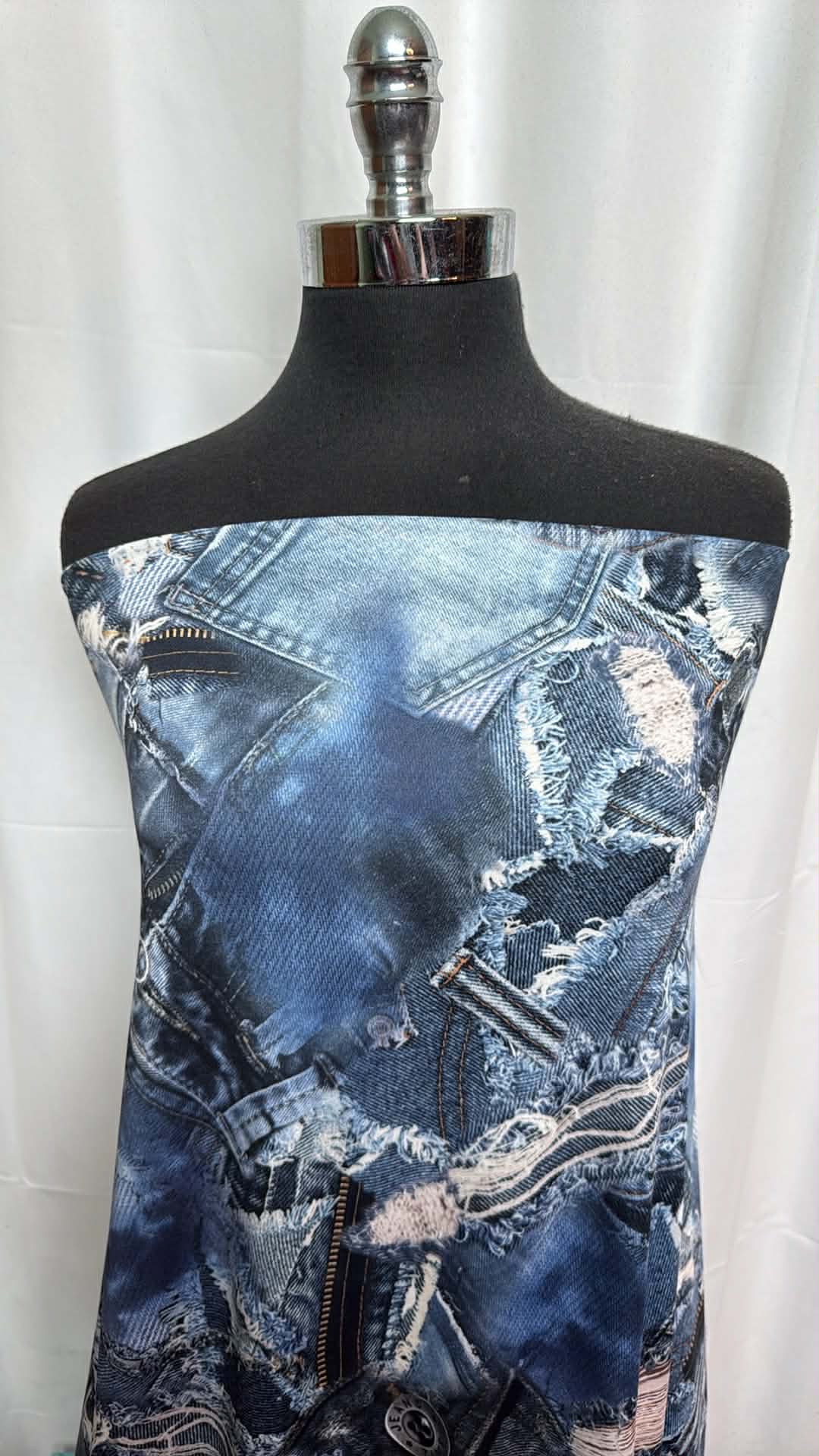 Ripped Jeans - Venezia - 3 Yard Cut