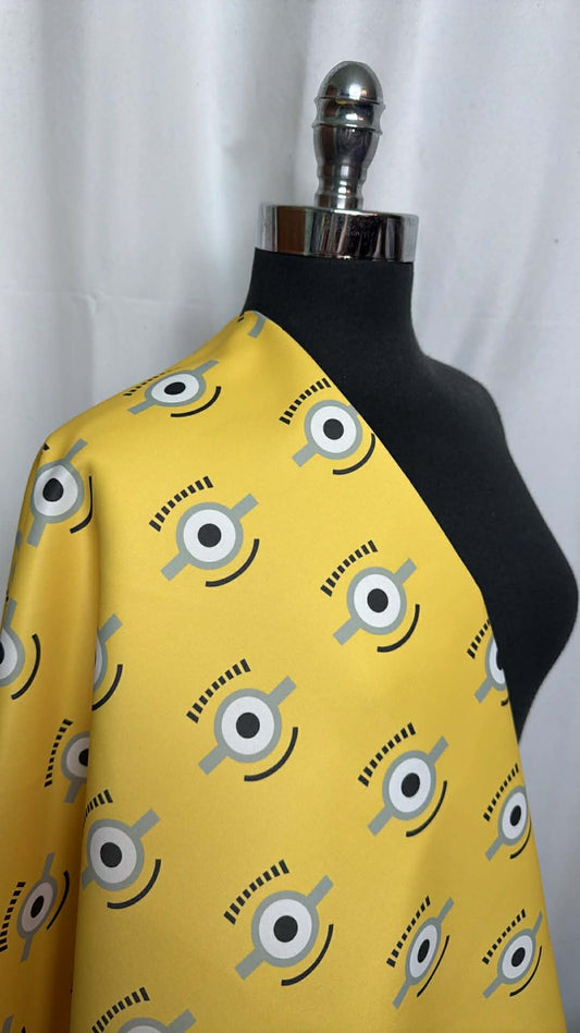 Yellow Guy - Water-Resistant Poly Woven - 2 Yard Cut