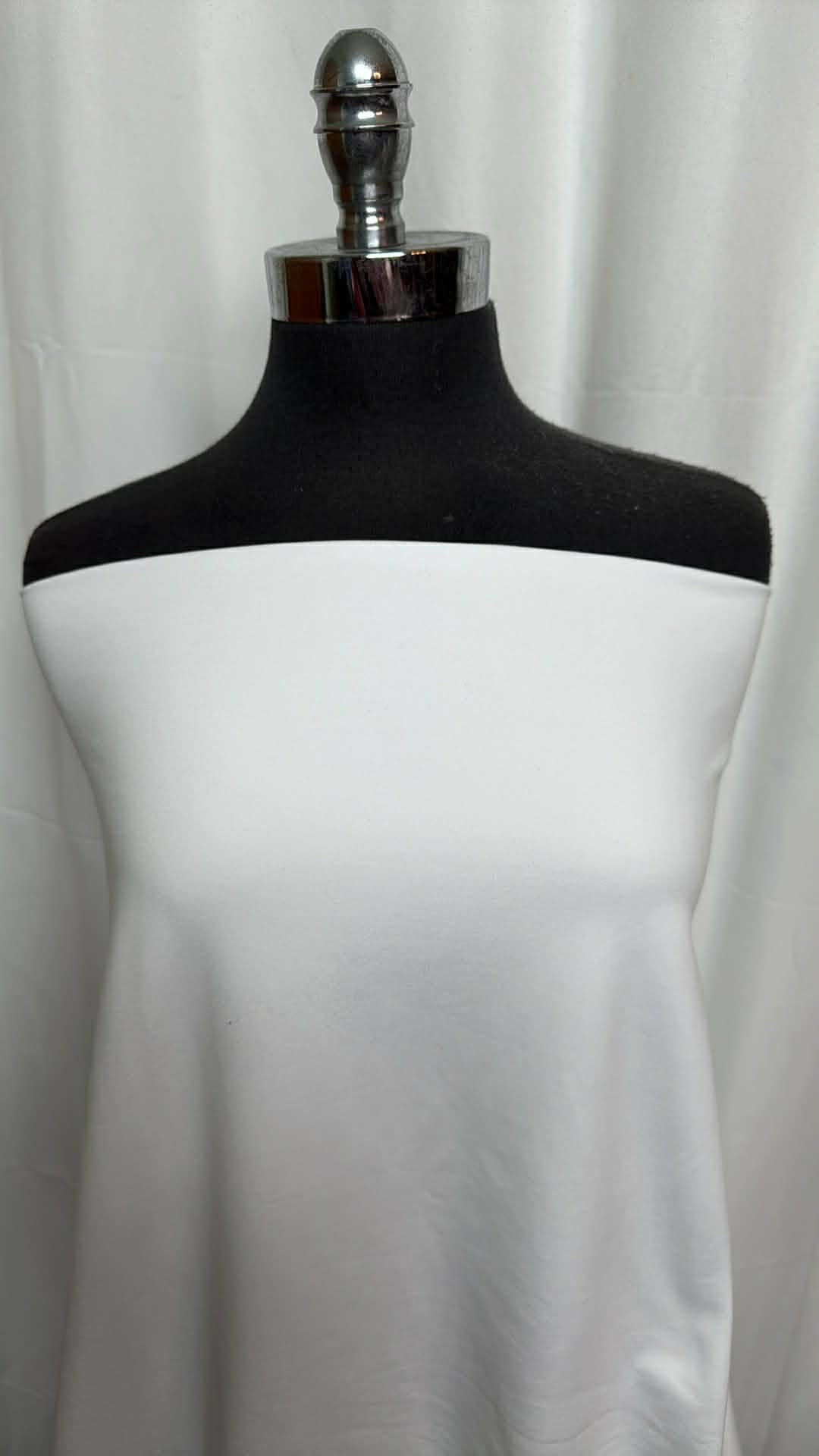 White - Peached Performance - By the 1/2 Yard