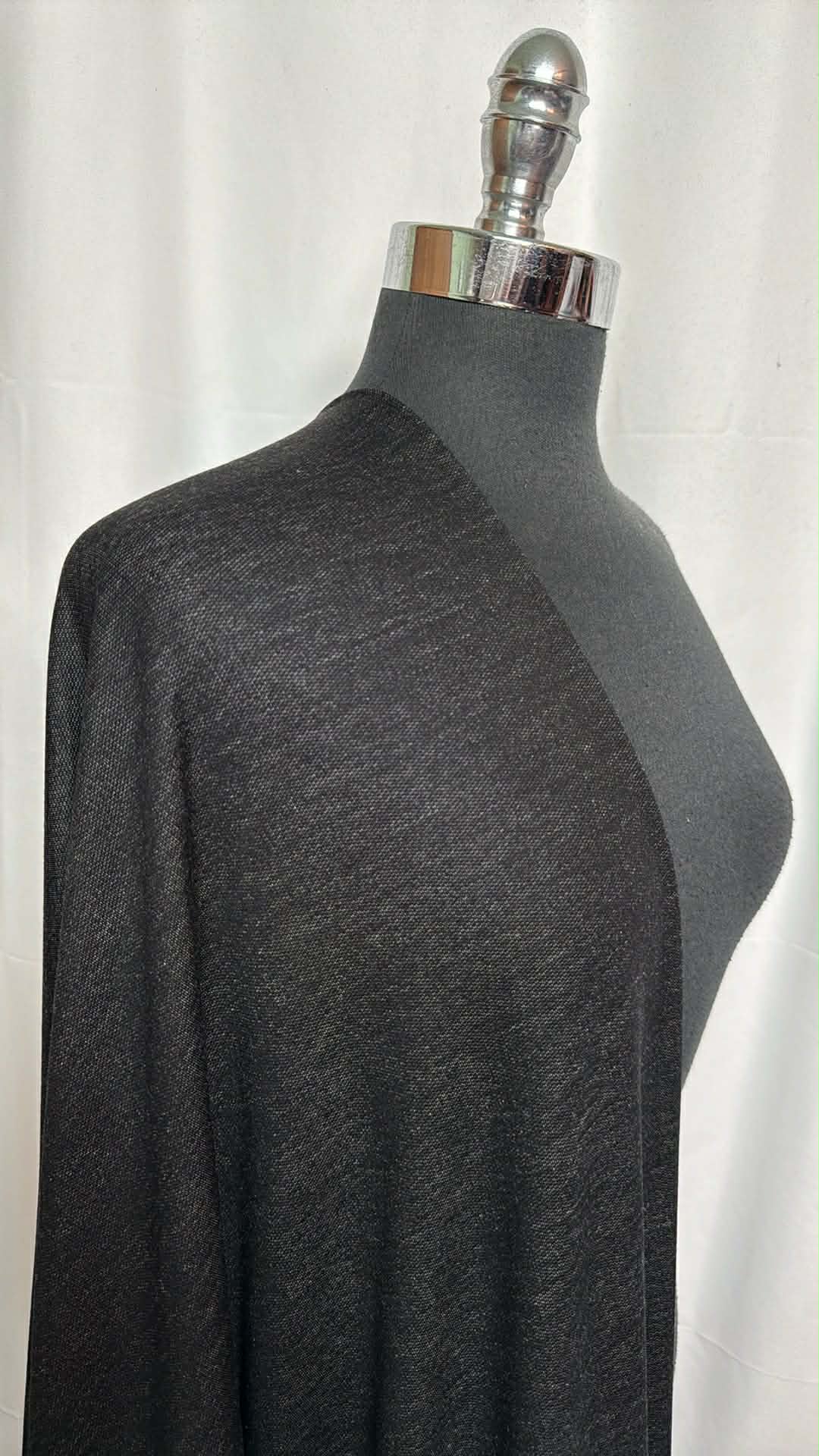 Black - PRS Baby French Terry - 2 Yard Cut