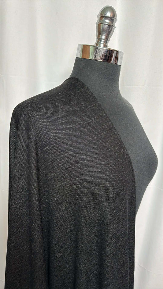 Black - PRS Baby French Terry - 2 Yard Cut