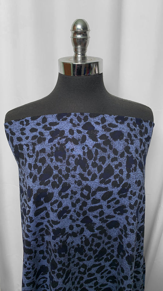 Blue Animal - Peached Performance - 2 Yard Cut