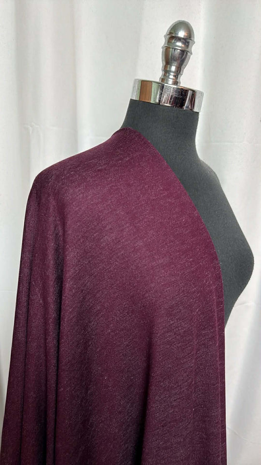 Burgundy - PRS Baby French Terry - 2 Yard Cut