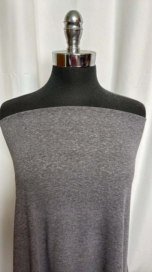 Charcoal - Triblend Jersey - 2 Yard Cut