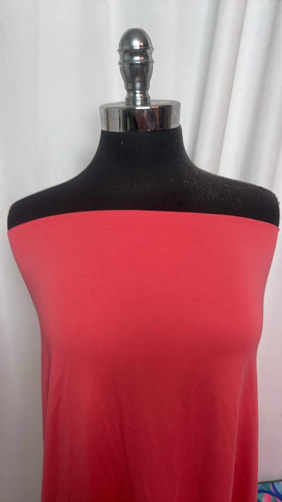 Coral - Modal/Cotton/Spandex - 2 Yard Cut