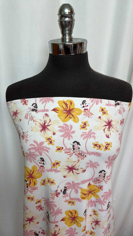 Island Girl - Cotton/Spandex - 2 Yard Cut