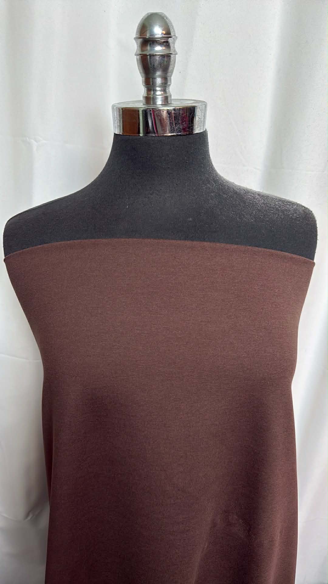 Deep Taupe/Shopping Bag - Peached Performance - 2 Yard Cut