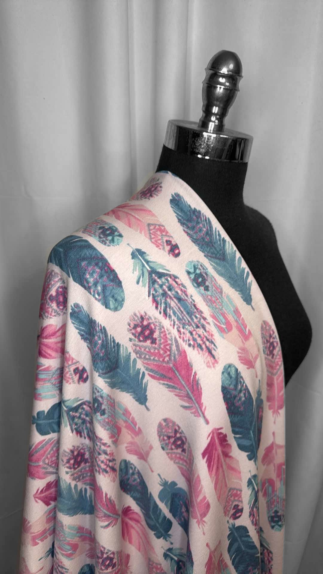 Feathers - PRS French Terry - 2 Yard Cut