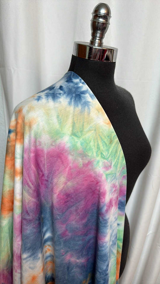 Multi Tie Dye - PRS French Terry - 2 Yard Cut