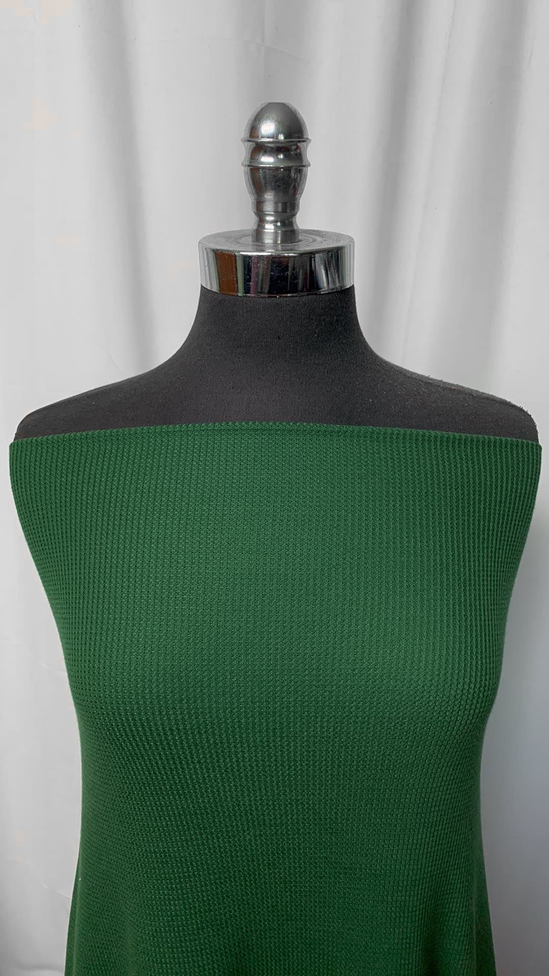 Green - Modal Thermal Knit - By the yard