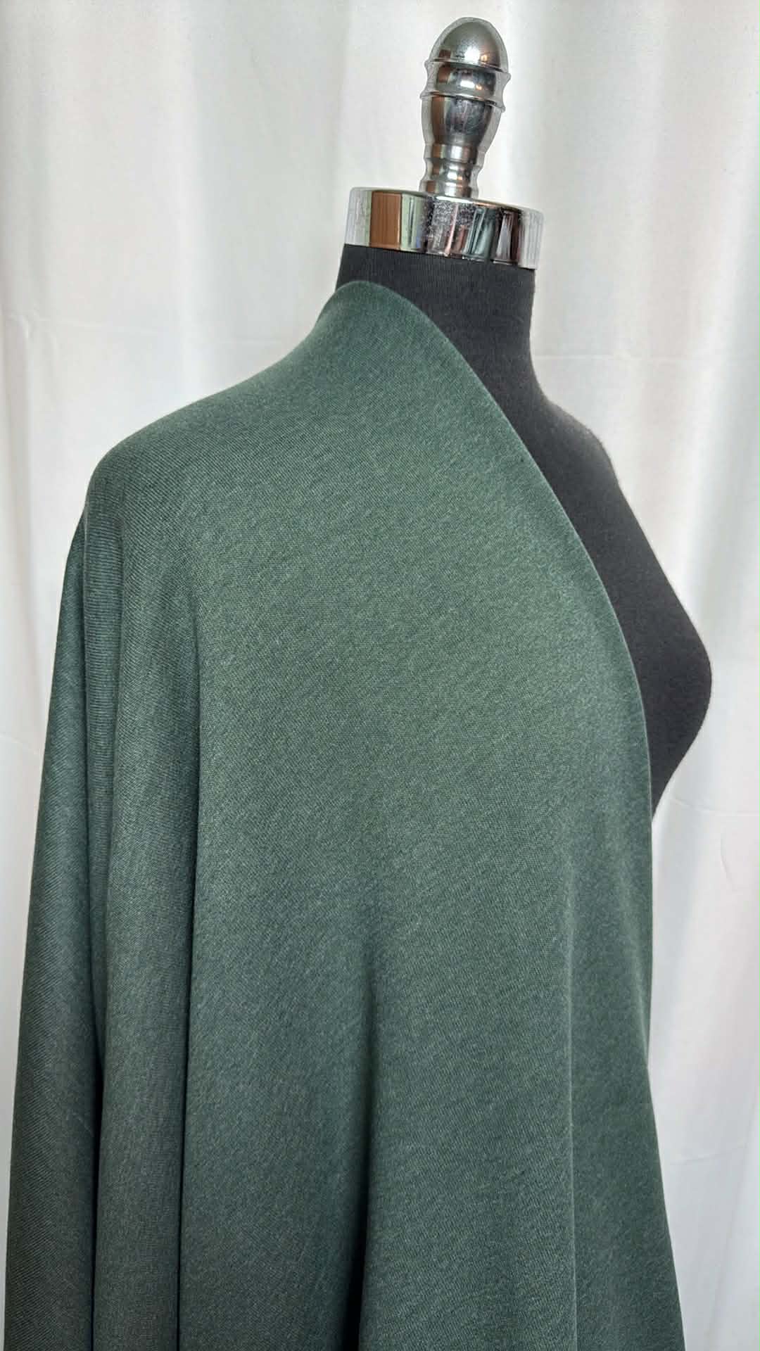 Heather Hunter - Cotton/Poly Sweatshirt Fleece (72" Wide) - 2 Yard Cut