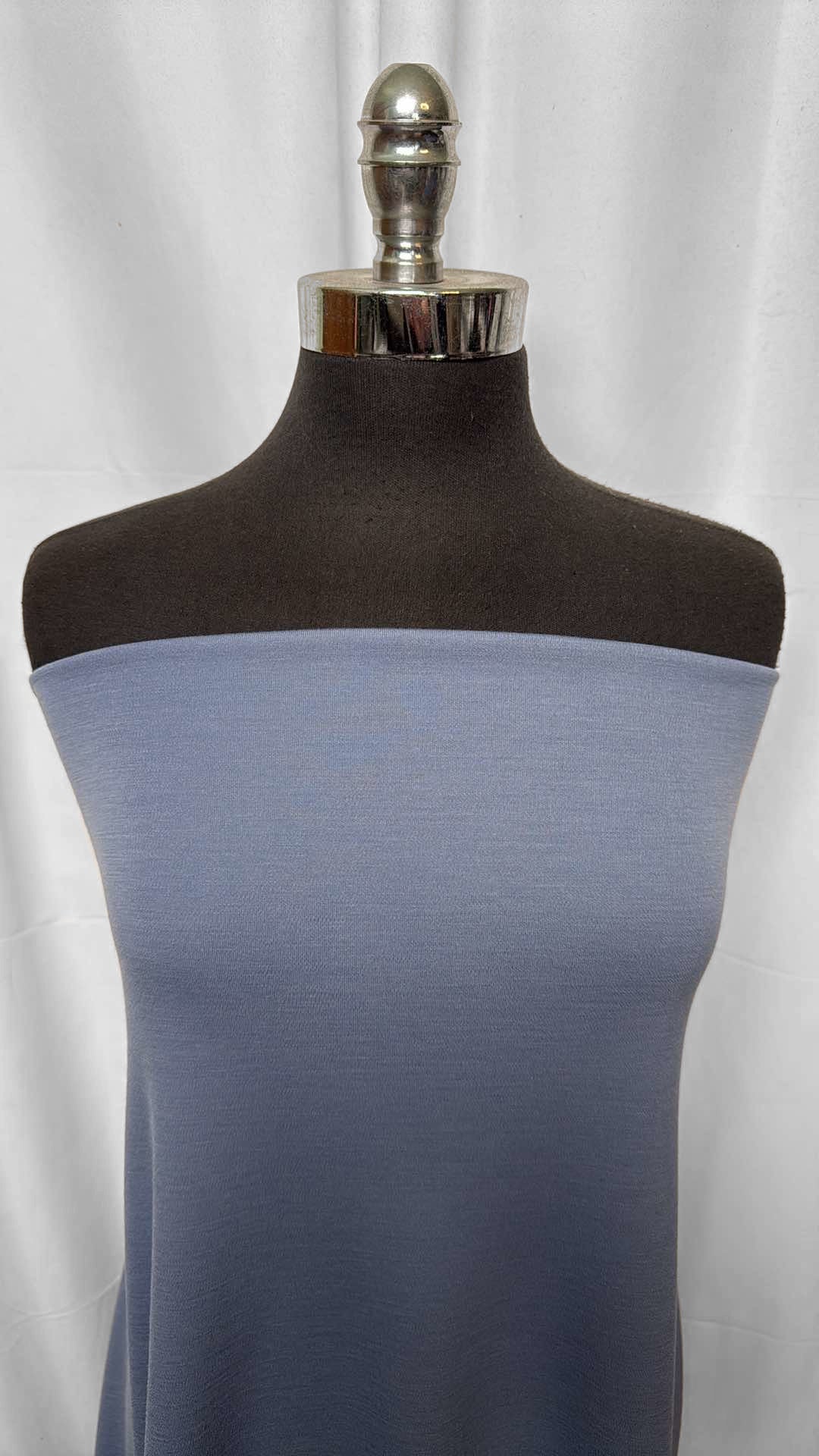 Slate - 100% Merino Wool Interlock (220gsm) - 3 Yard Cut