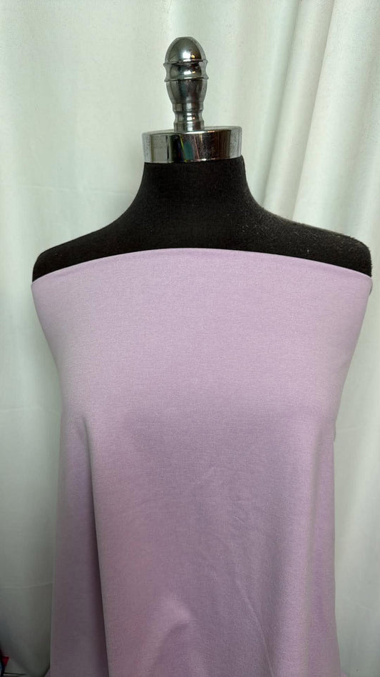 Lavender Cream Heather - Peached Performance - By the 1/2 Yard