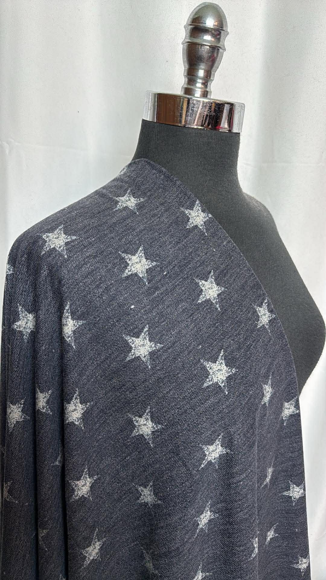 Stars - Right-Side-Loop PRS French Terry - 2 Yard Cut