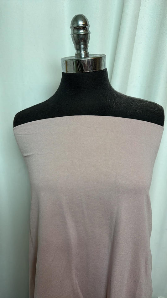 Light Mauve - Nylon Ponte - 2 Yard Cut