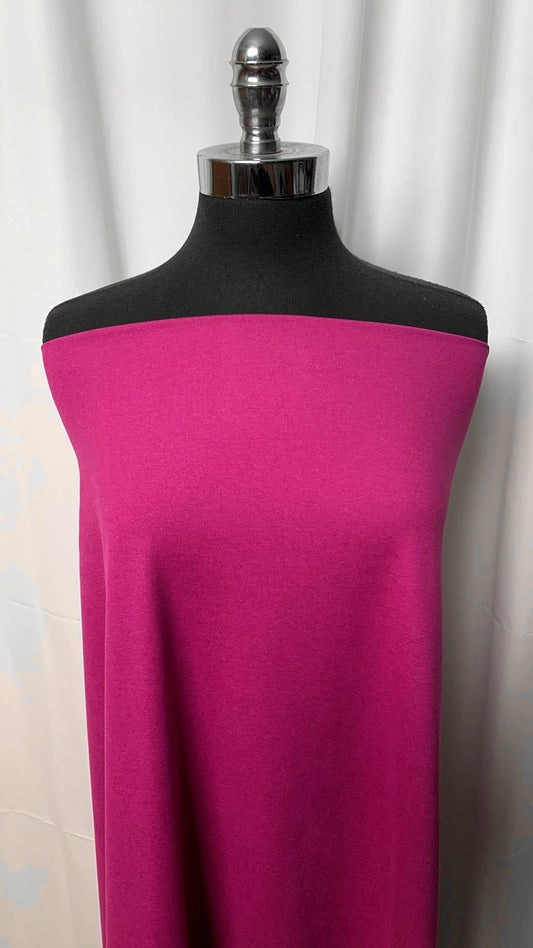 Purple Magenta - Peached Performance - By the 1/2 Yard