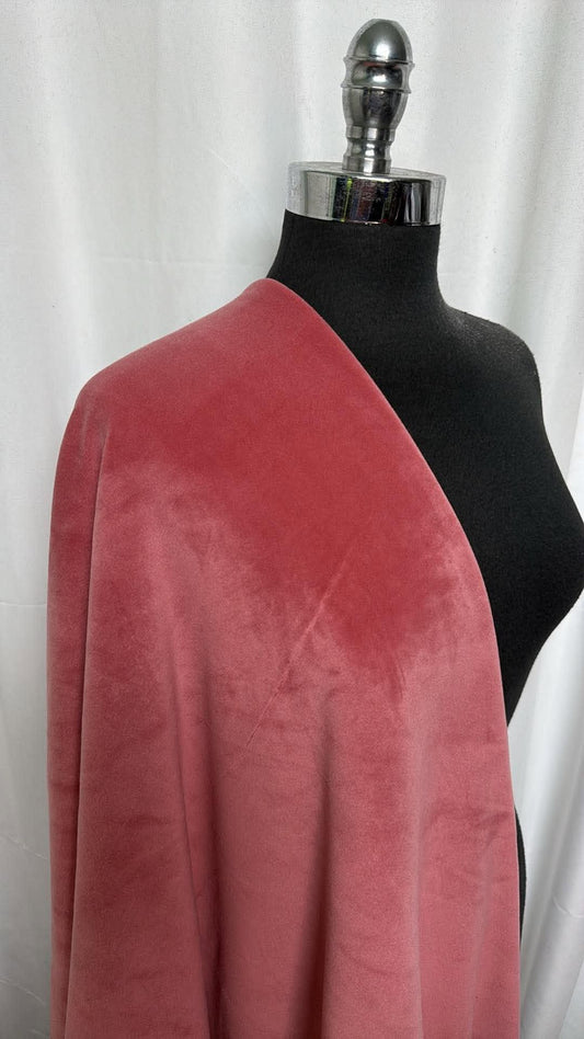 Mauve - Velvet Plush - By the Yard