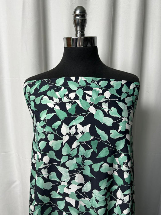 Mint Leaves - Nylon/Spandex - 2 Yard Cut