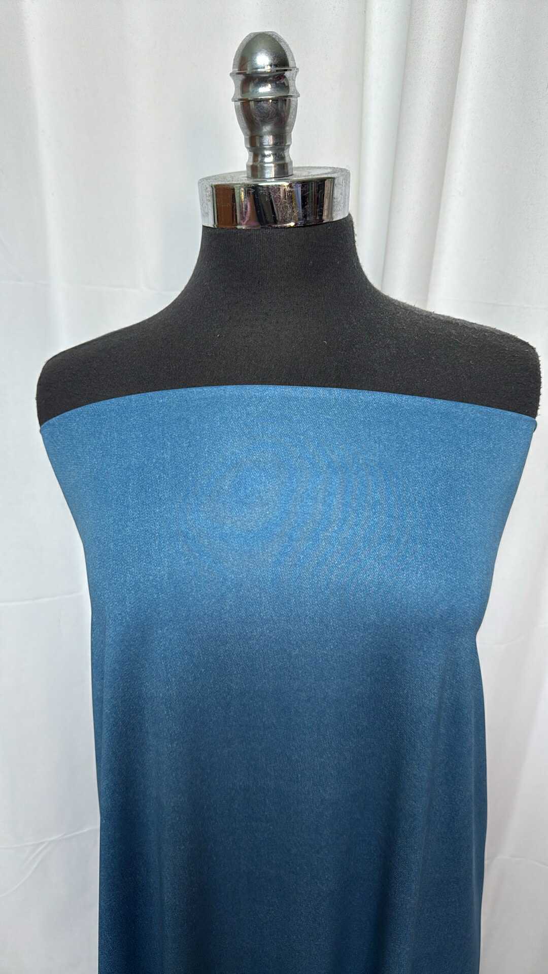 Denim - Light-Weight Nylon/Spandex - 2 Yard Cut